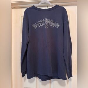 Harley-Davidson Navy Blue Men's Shirt